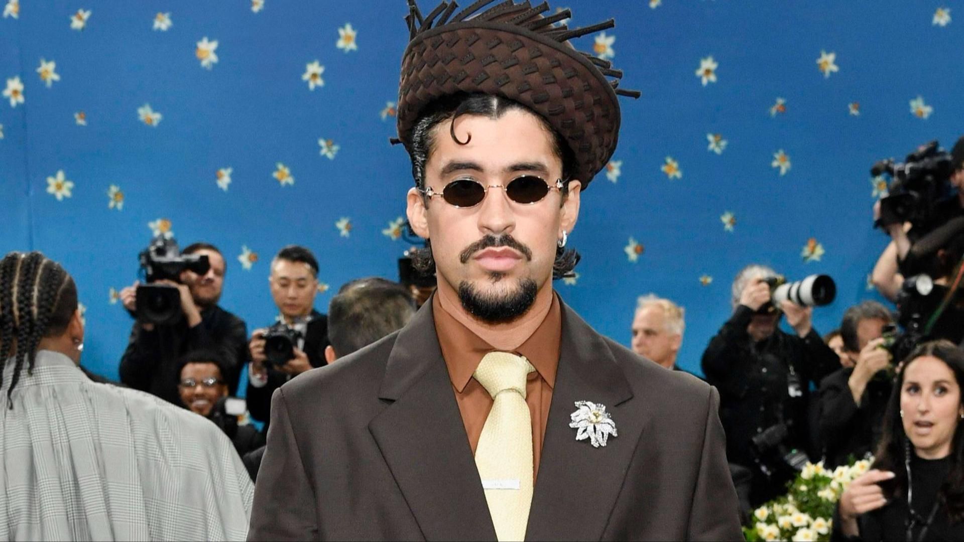 El cantante Bad Bunny en la última gala MET
