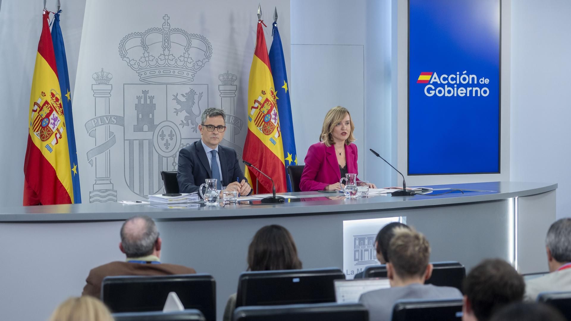 El Consejo de Ministros aprueba extender a cinco años el mandato del fiscal general del Estado