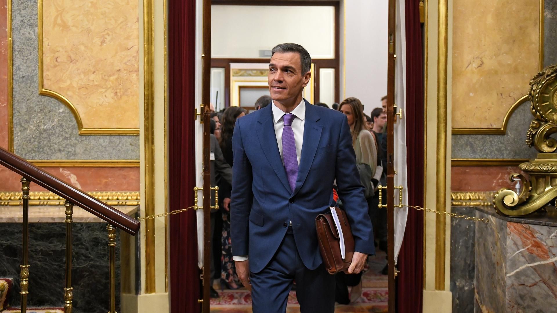 El presidente del Gobierno Pedro Sánchez