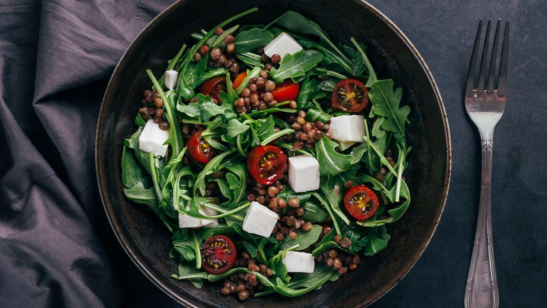Ensalada de lentejas