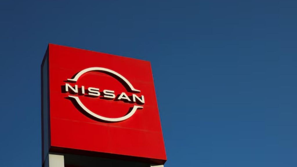Enseña de una planta de Nissan.
