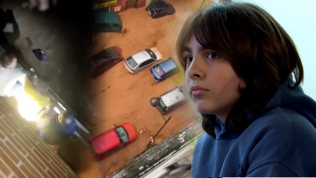 Javier, de 13 años, narra el miedo que le generó la DANA