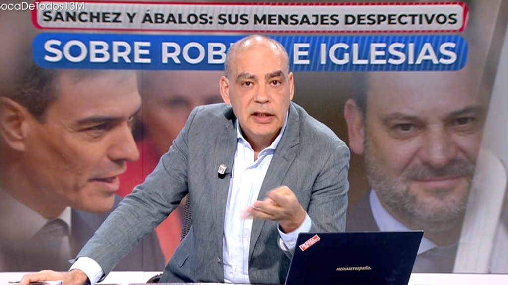 Nacho Abad, sobre la actitud de Margarita Robles tras descubrir que Sánchez la llamaba "pájara": "Se la ve incómoda"