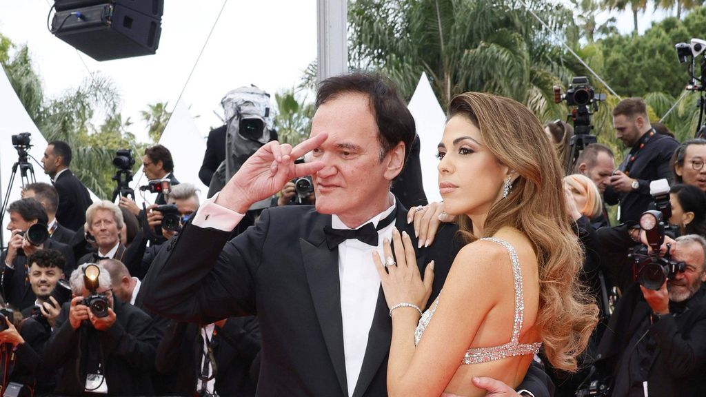 Quentin Tarantino y Daniella Pick