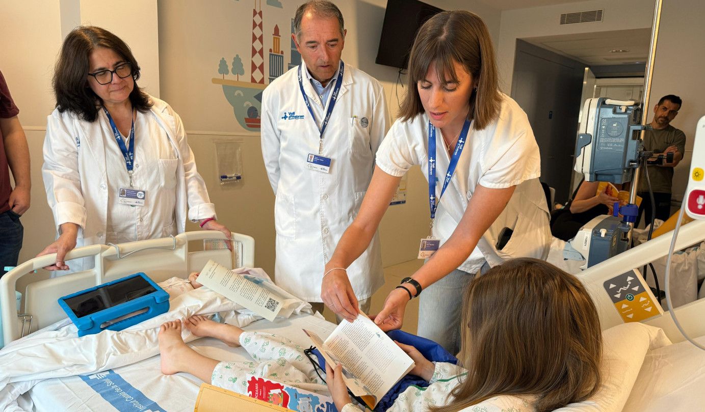 El kit de bienvenida para niños hospitalizados en un hospital de Barcelona