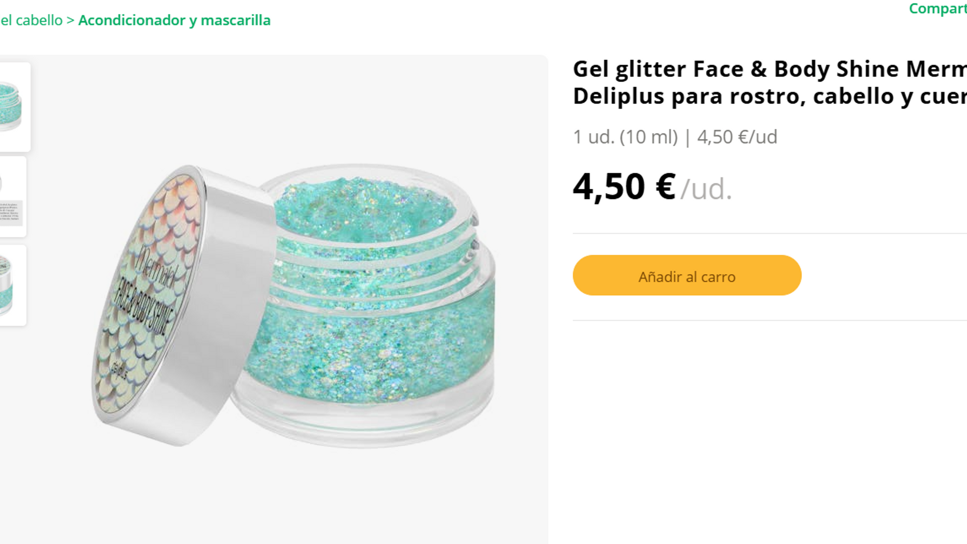 Glitter de Mercadona