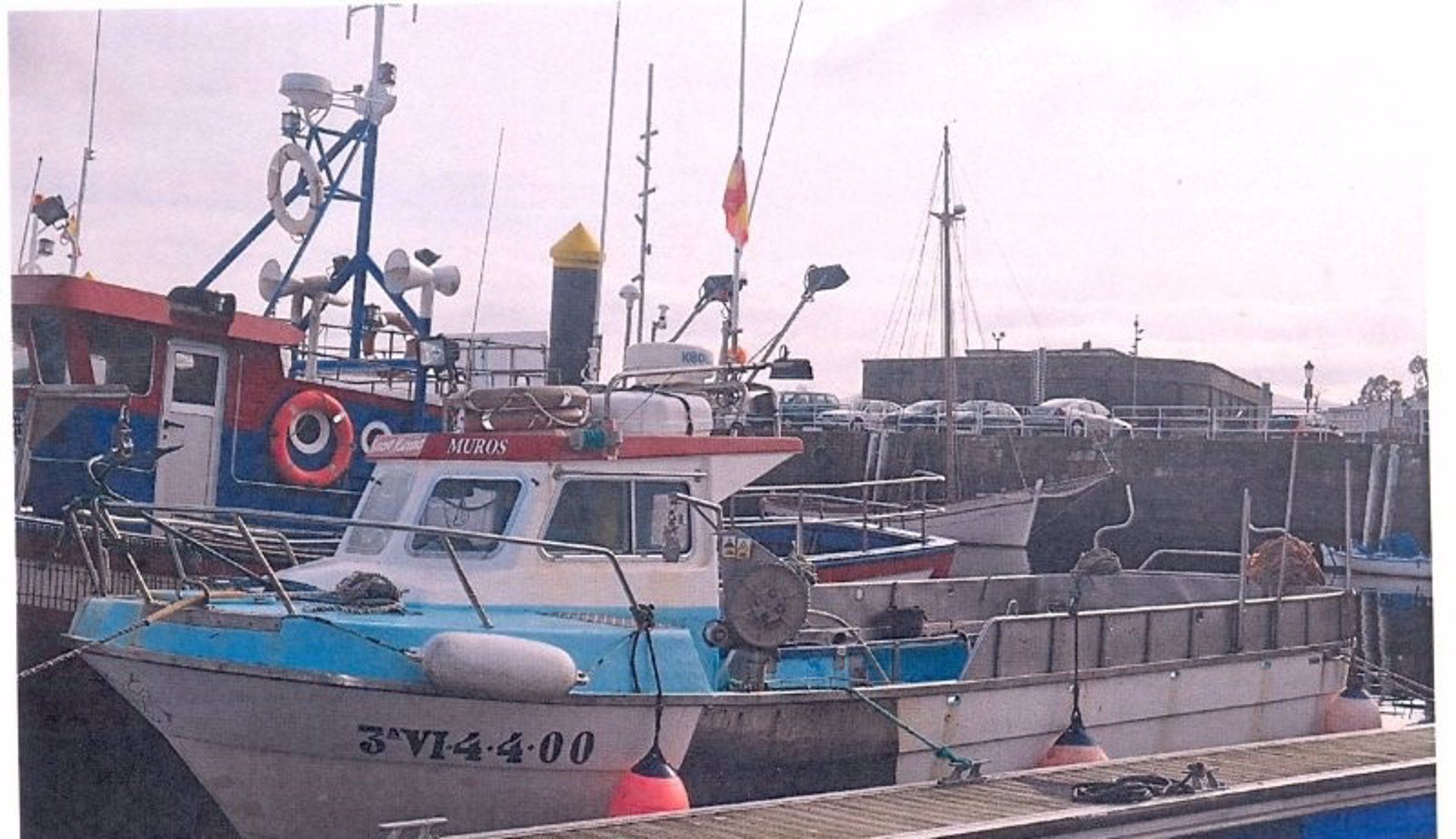 Imagen de archivo del pesquero Nuevo Mariña, hundido en la costa de Muros