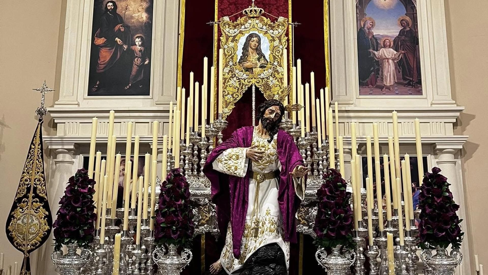 Imagen en la Iglesia de San José en La Línea, Cádiz