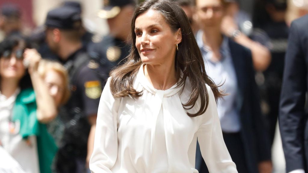 La Reina Letizia, durante el acto principal del 'Día Mundial de la Cruz Roja y de la Media Luna Roja'