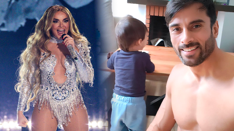 El gran apoyo de Melody en Eurovisión: su novio y padre de su hijo, Ignacio  Batallán