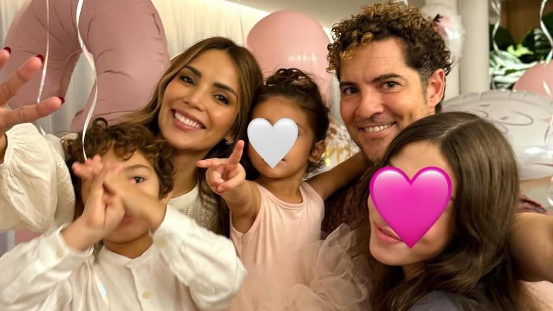 Rosanna, Bisbal y sus hijos