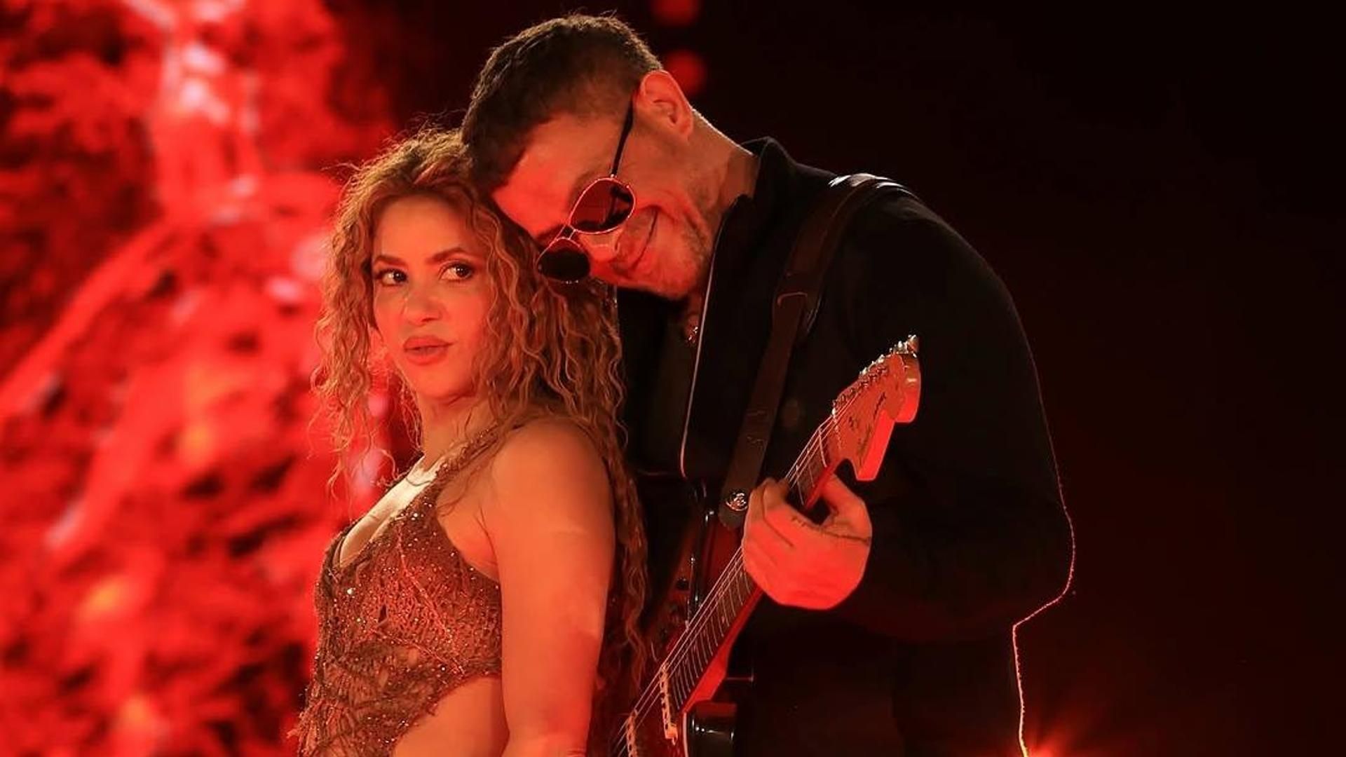 Shakira y Alejandro Sanz