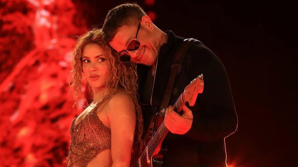 Shakira y Alejandro Sanz