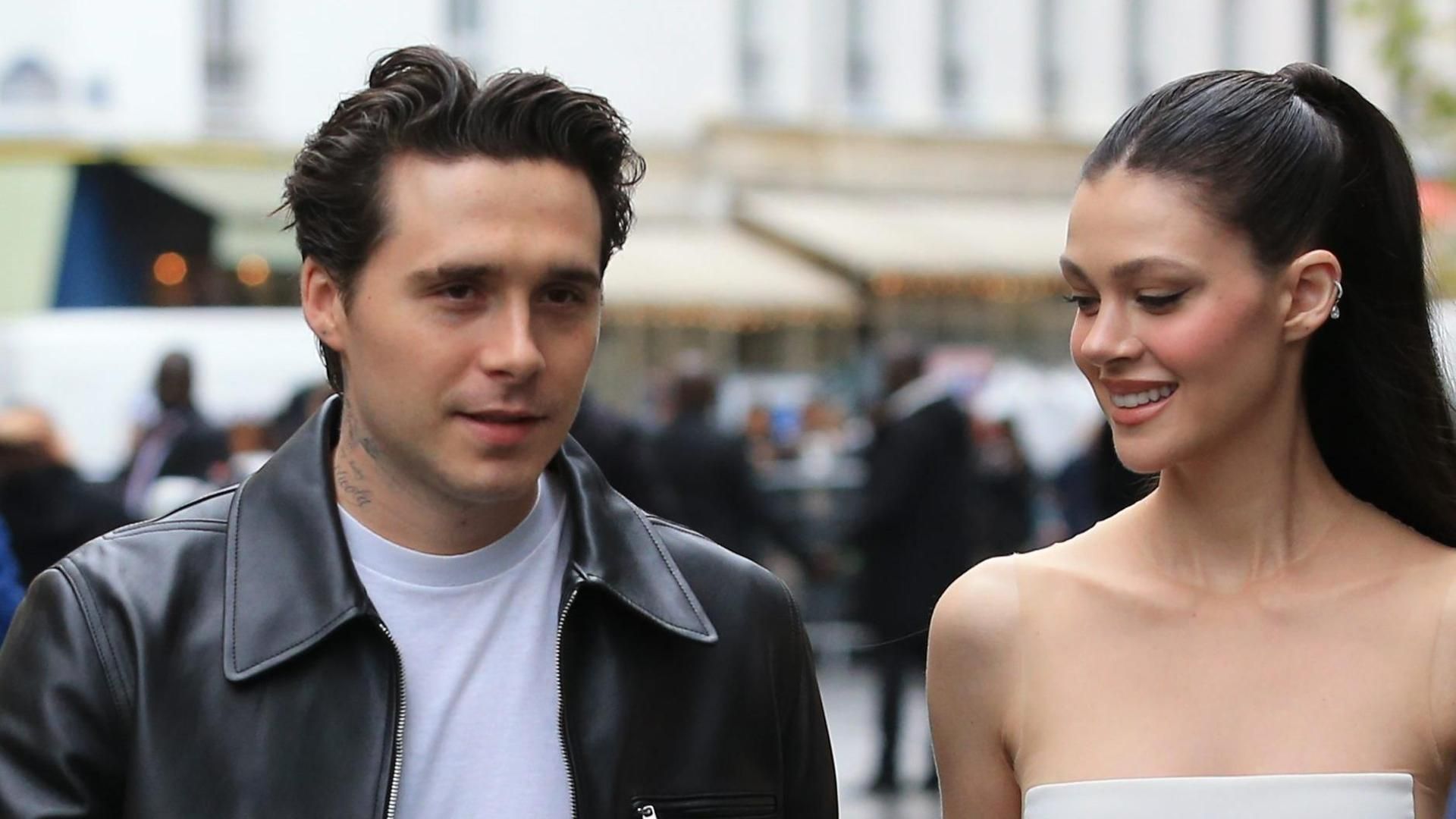 Brooklyn Beckham y Nicola Peltz.