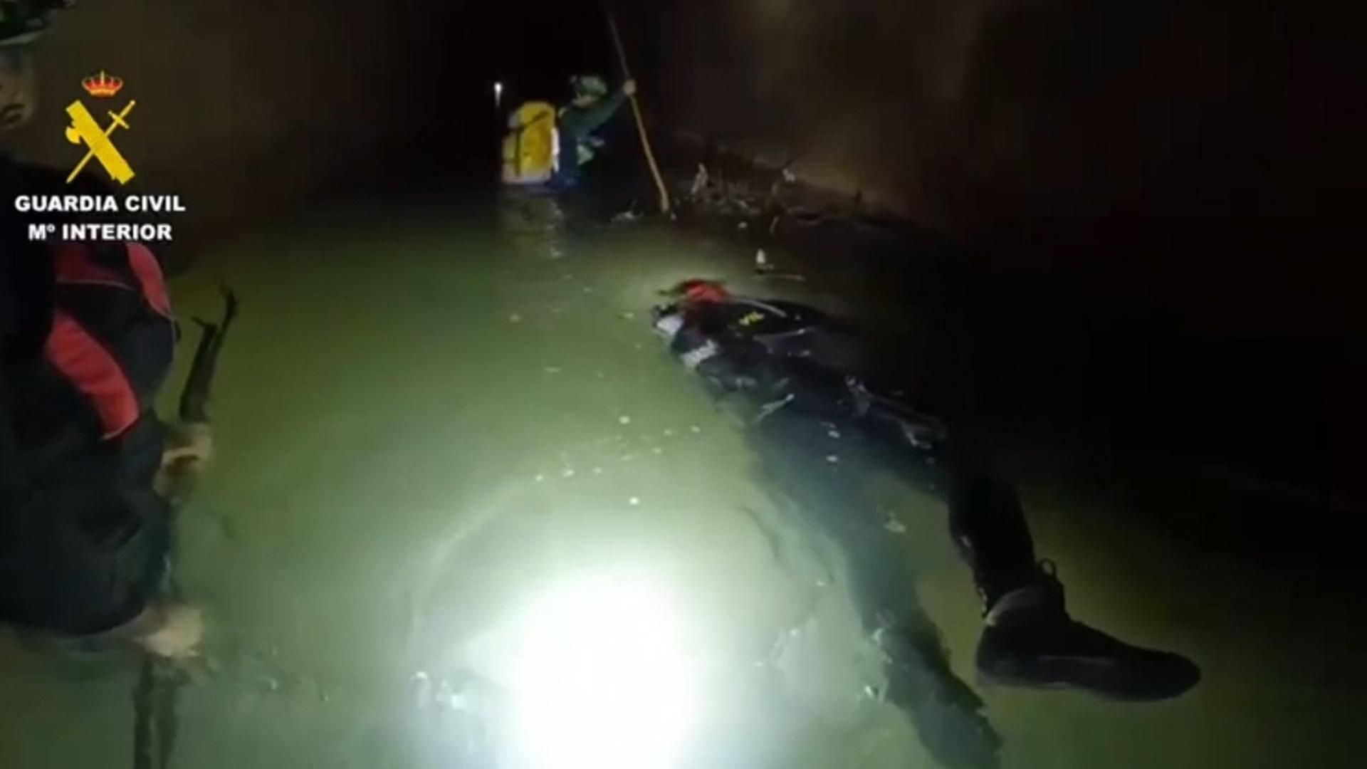 Buscan por primera vez en unos túneles de una central hidroeléctrica de Pedralba a un desaparecido en la DANA