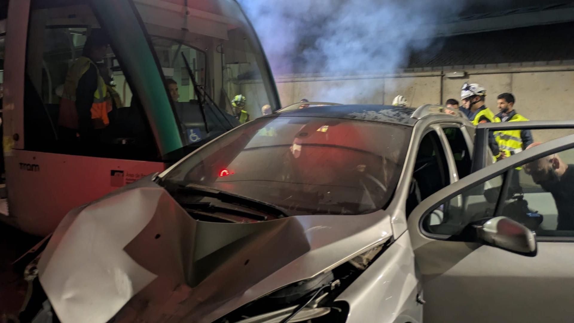 El simulacro nocturno con un centenar de 'afectados' en Barcelona