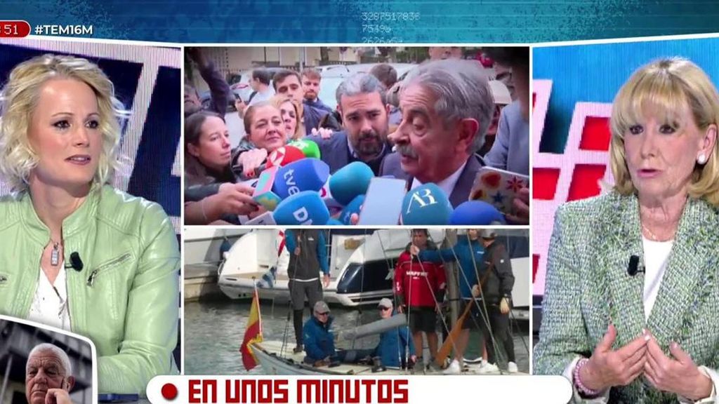 Esperanza Aguirre, en contra de la afirmación de Zaida Cantero sobre el rey emérito: "No todos pensamos igual"