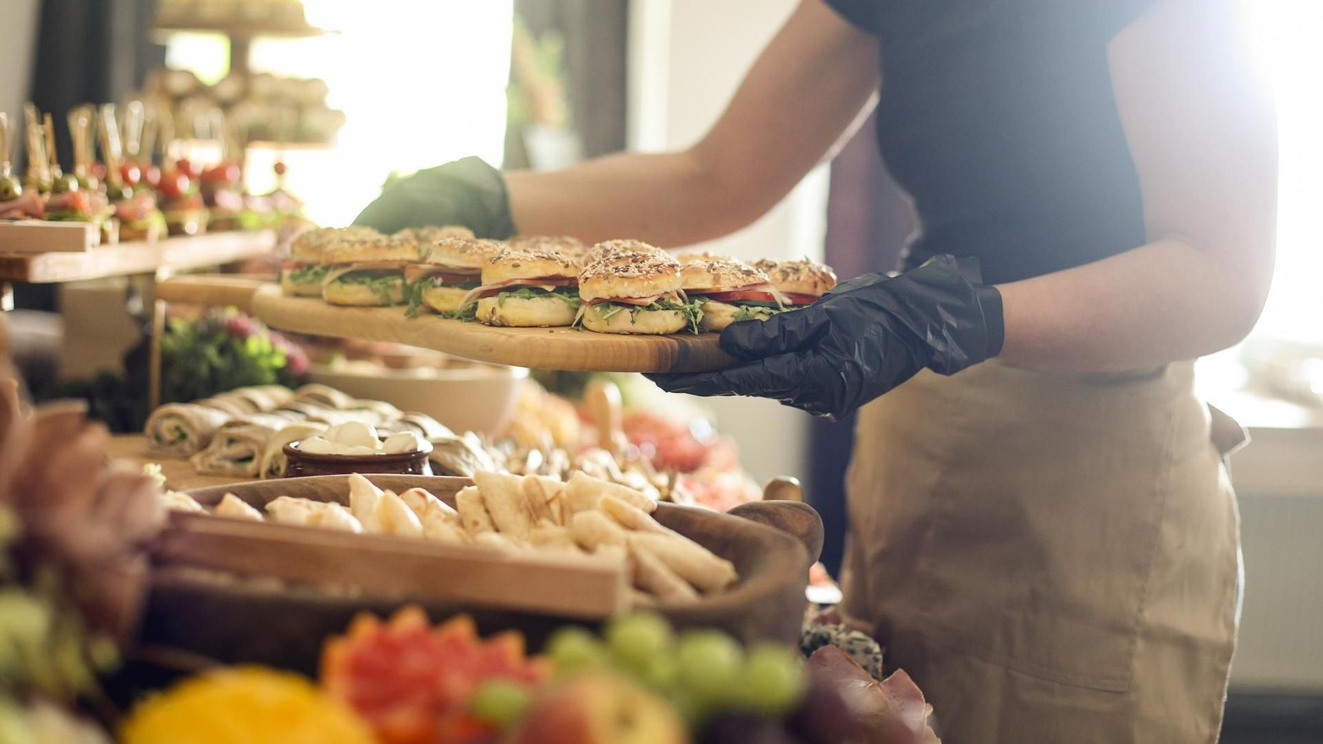 Cuando el evento es importante, mejor recurrir a un catering