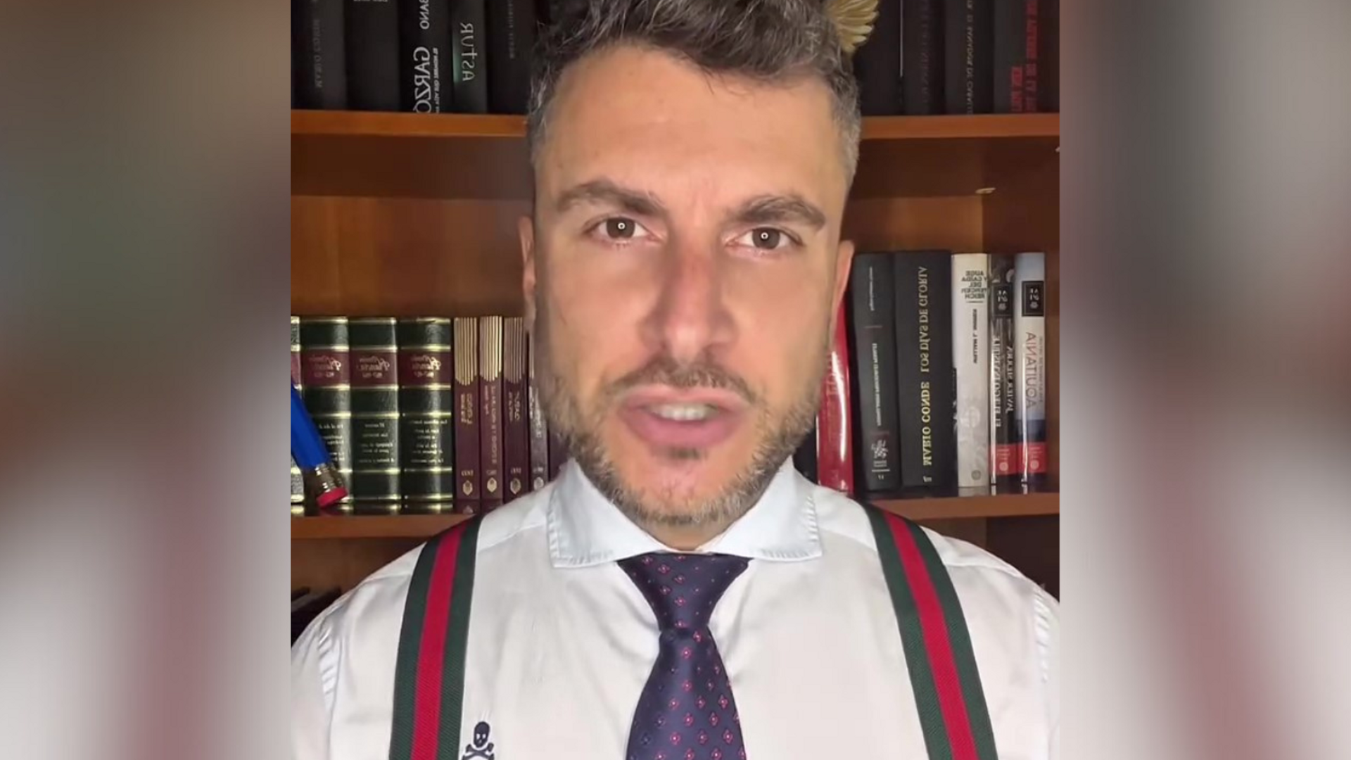 El abogado Pablo Ródenas en un vídeo de su perfil de Instagram