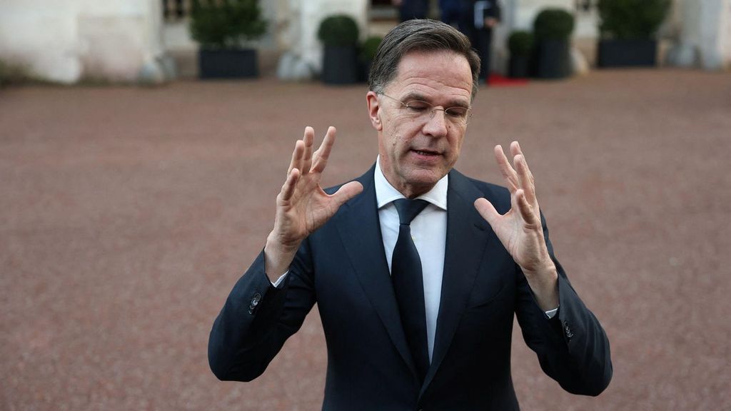 El secretario general de la OTAN, Mark Rutte.