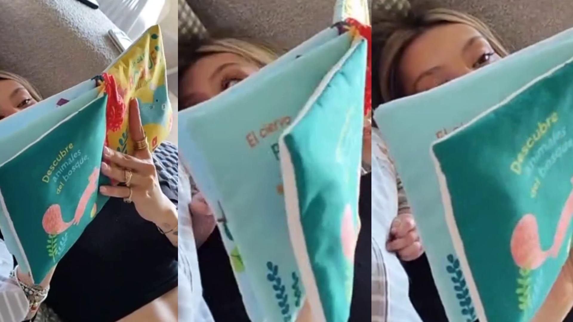 El vídeo de Alejandra Rubio, leyéndole un libro a su hijo