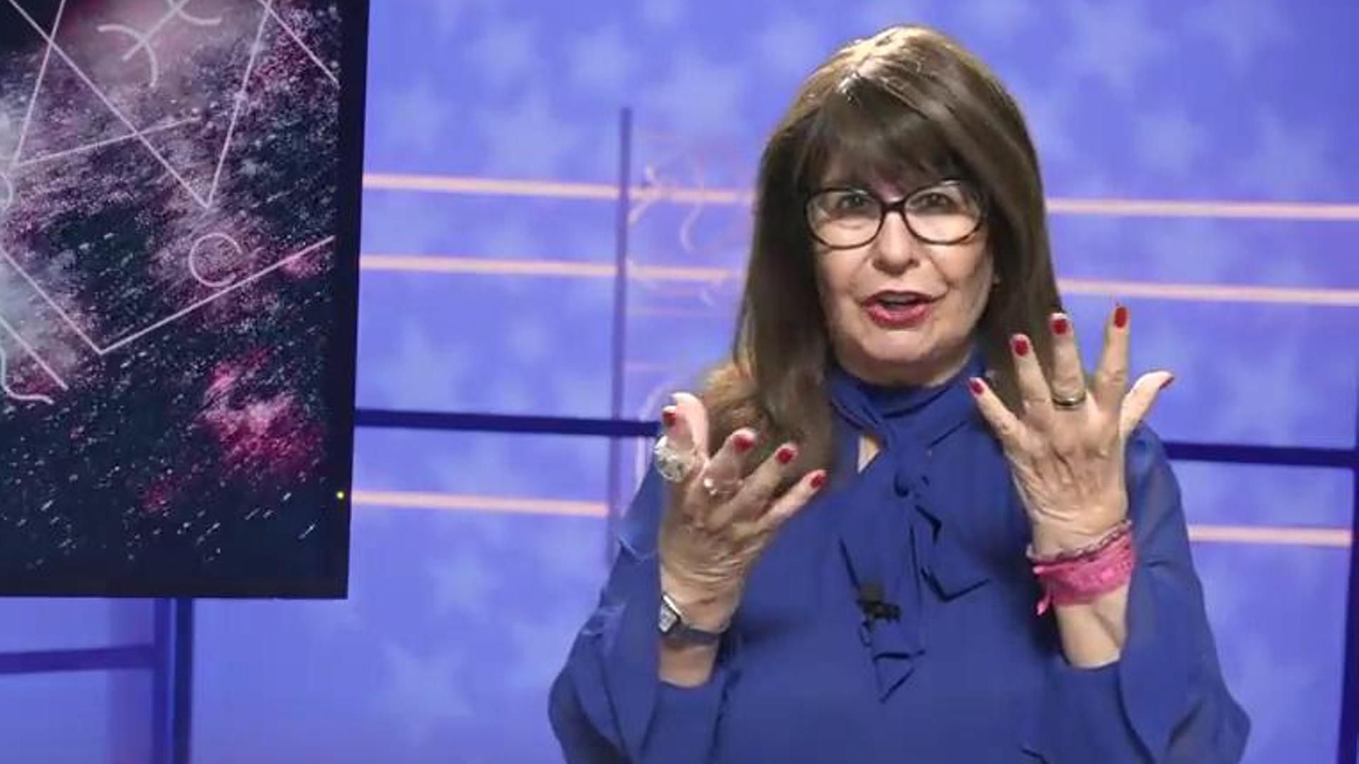 Esperanza Gracia, en su programa de Telecinco Esperanza Gracia, en su programa de Telecinco