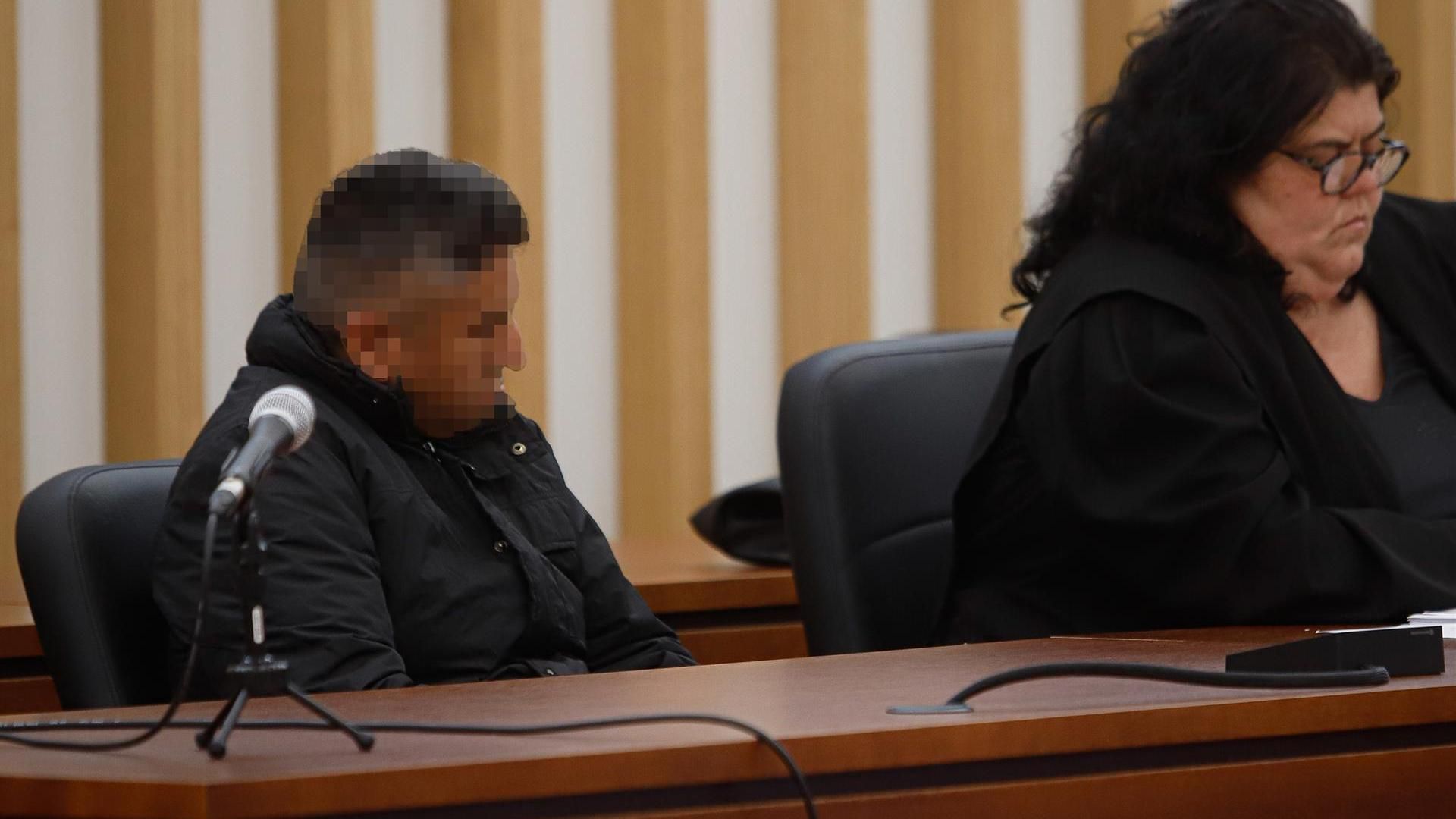 Fredy R.M., en el juicio celebrado en Vigo por el asesinato de su compañero de casa okupa