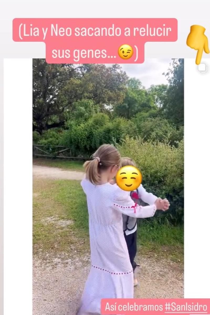 Lia y Neo bailando el chotis