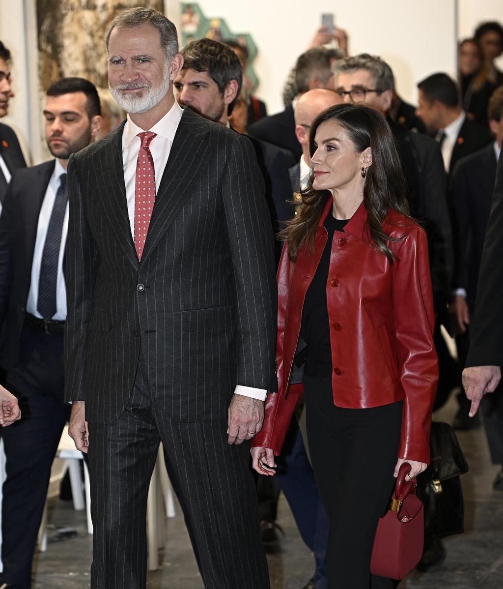 Los reyes, Felipe y Letizia