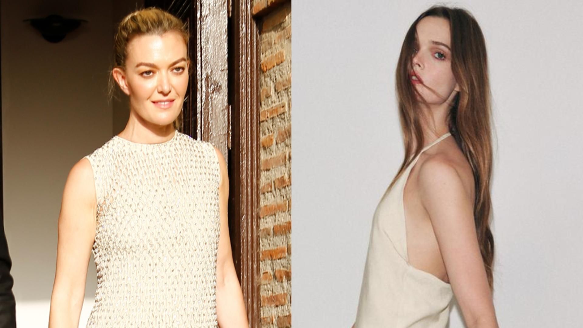 Marta Ortega y el vestido de Zara con flecos en el bajo y escote halter Marta Ortega y el vestido de Zara con flecos en el bajo y escote halter
