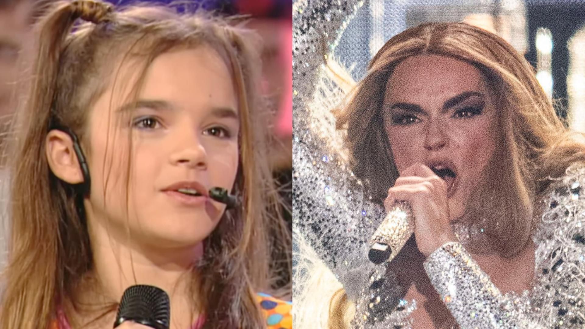 Melody, antes y después Melody, antes y después