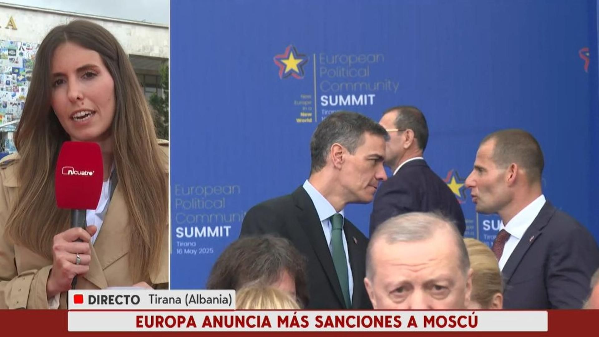 Pedro Sánchez participa en la cumbre de la Comunidad Política Europa que se está celebrando en Albania Pedro Sánchez participa en la cumbre de la Comunidad Política Europa que se está celebrando en Albania