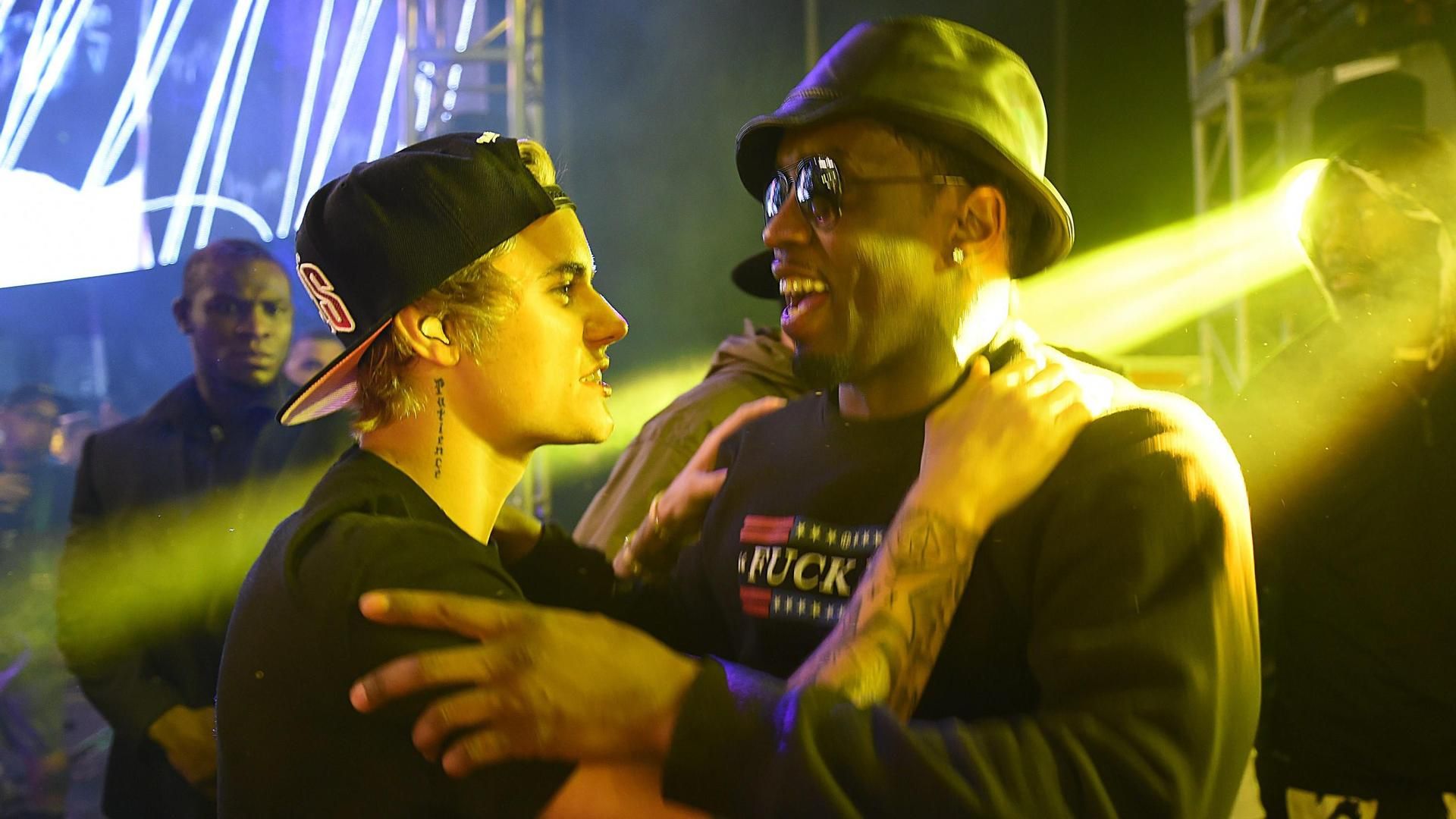 Justin Bieber y Diddy en una imagen de archivo.