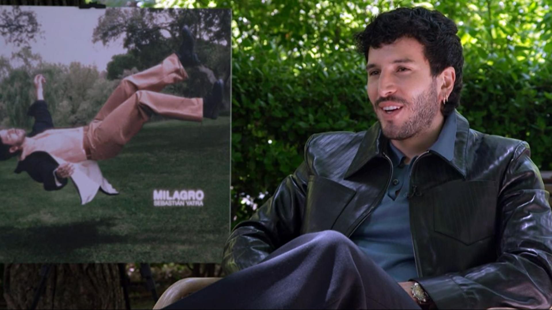 Sebatián Yatra, emocionado de trabajar con su padre en su nuevo disco, 'Milagro': "Es la colaboración más especial de toda mi vida"