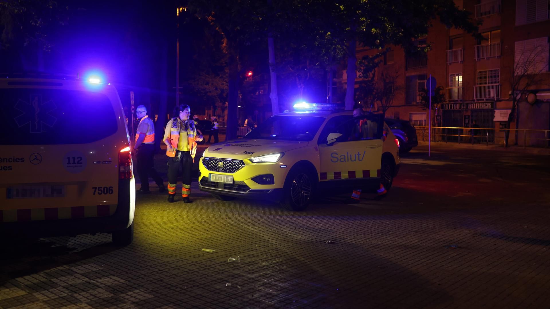 Un hombre en estado crítico tras el atropello junto al RCDE Stadium, antes del Espanyol-Barça