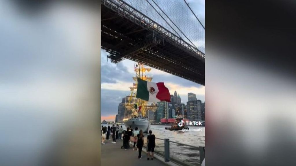 Así ocurrió el accidente del buque mexicano en el puente de Brooklyn que deja dos muertos y 22 heridos