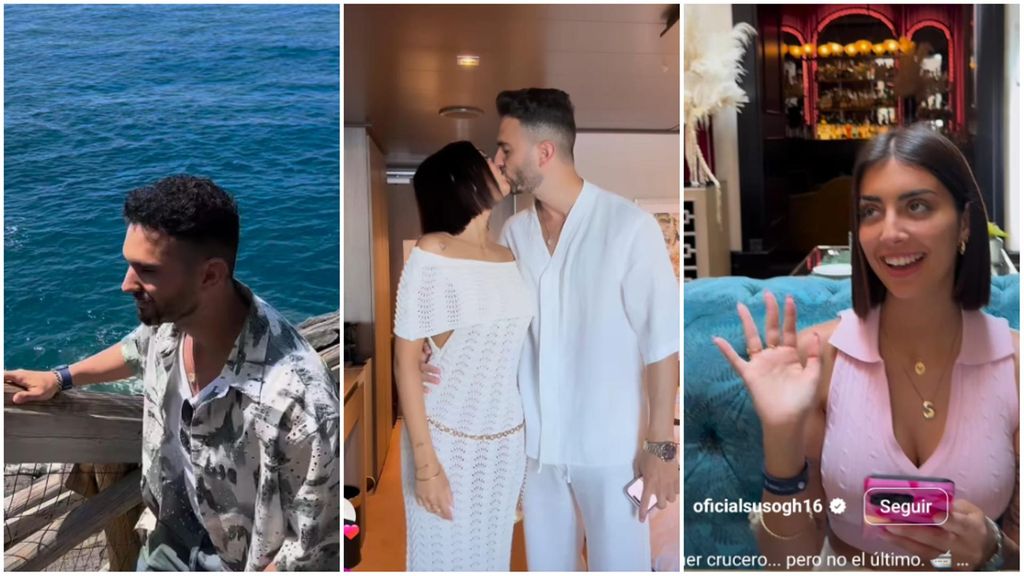 El romántico crucero de Suso y Marieta