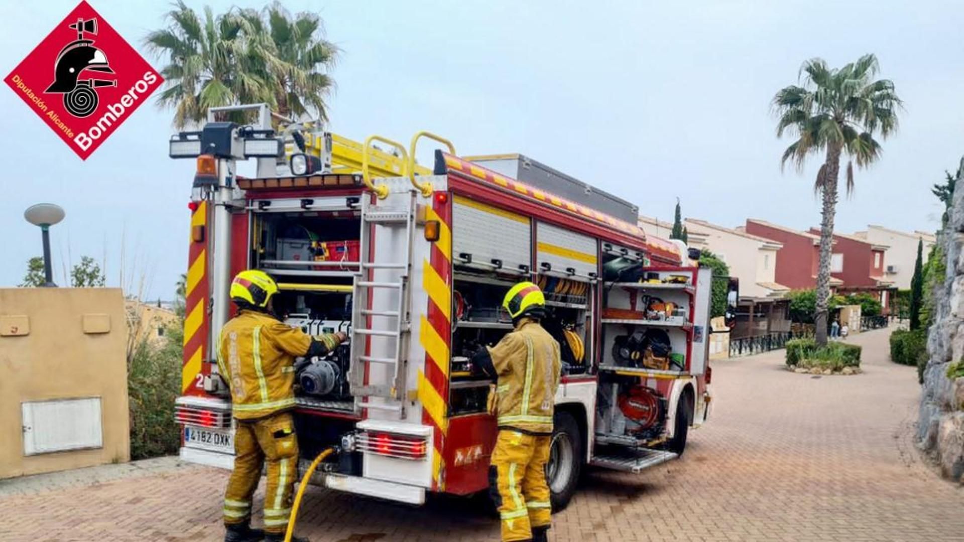 Imagen de archivo de los Bomberos de Alicante