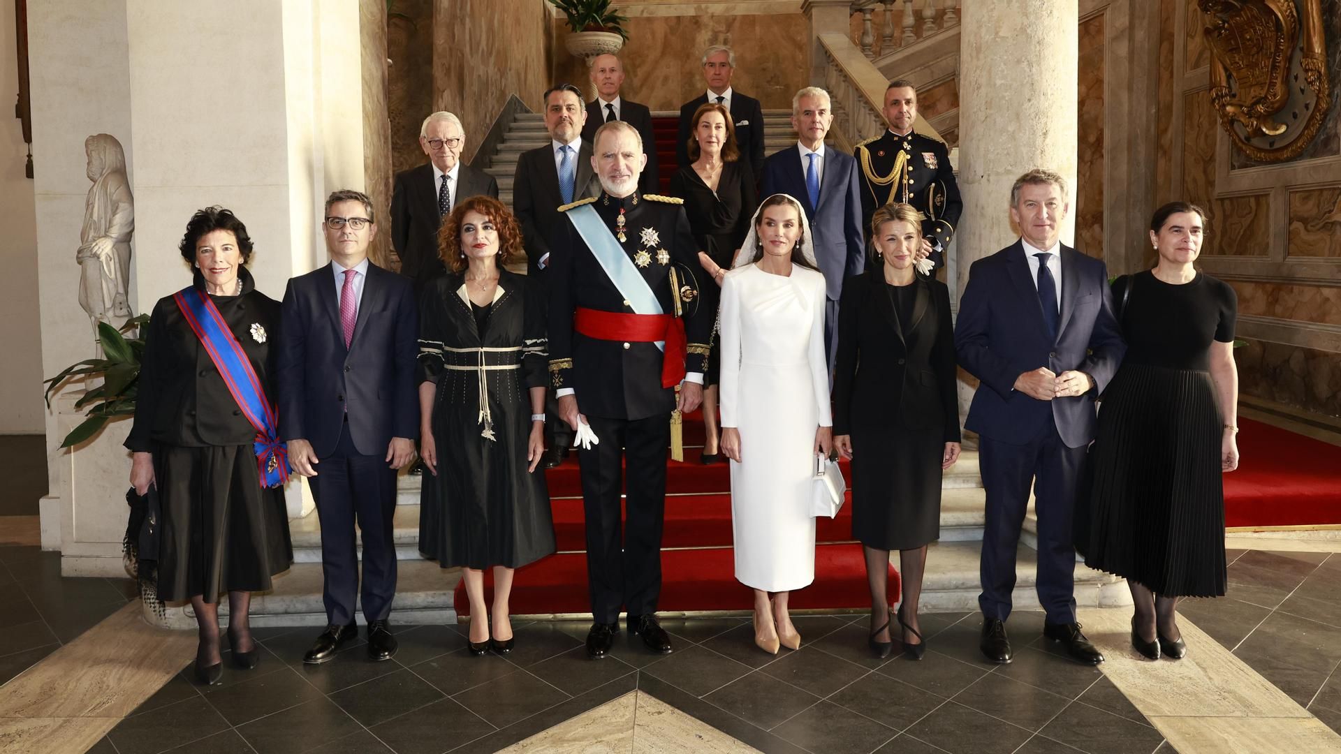 Los reyes asisten a la misa del inicio del pontificado del papa León XIV en la plaza de San Pedro
