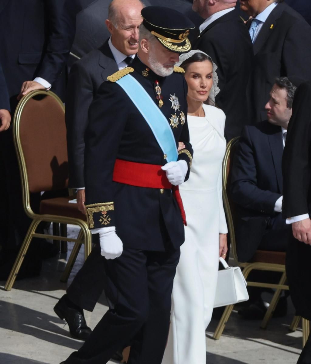 Los reyes Felipe y Letizia.