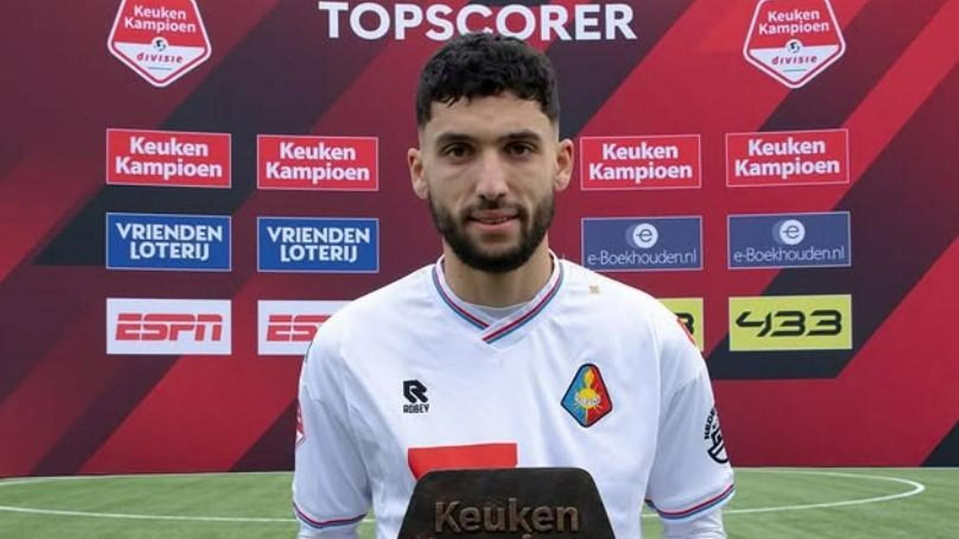 Zakaria Eddahchouri, delantero del Depor