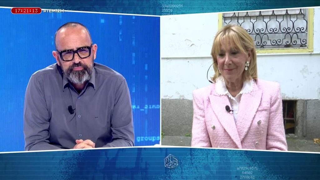 Risto Mejide expone ante Esperanza Aguirre su cambio de opinión sobre los manifestantes indignados: "Si están en tu despacho mal, si están en Colón bien"