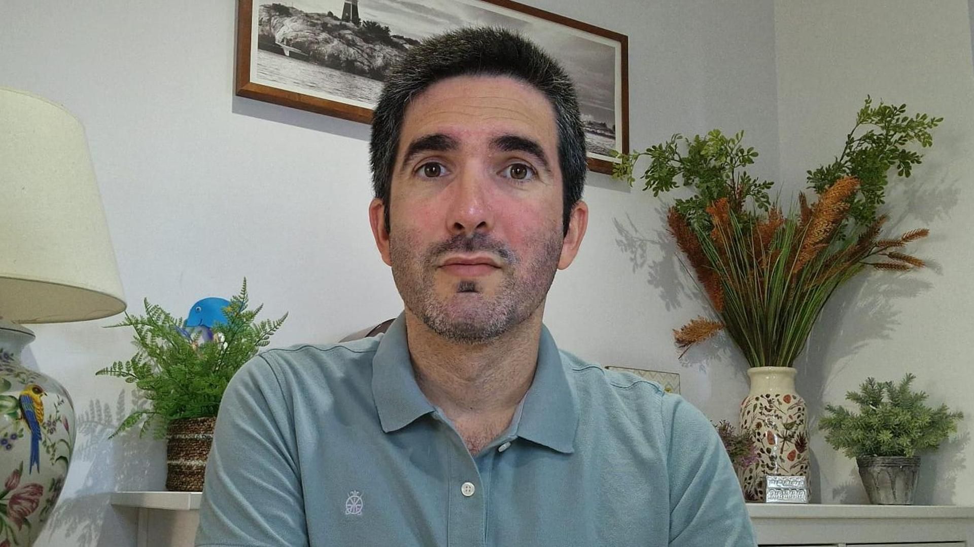 Carlos Solas, diagnosticado de esofagitis eosinofílica hace 10 años