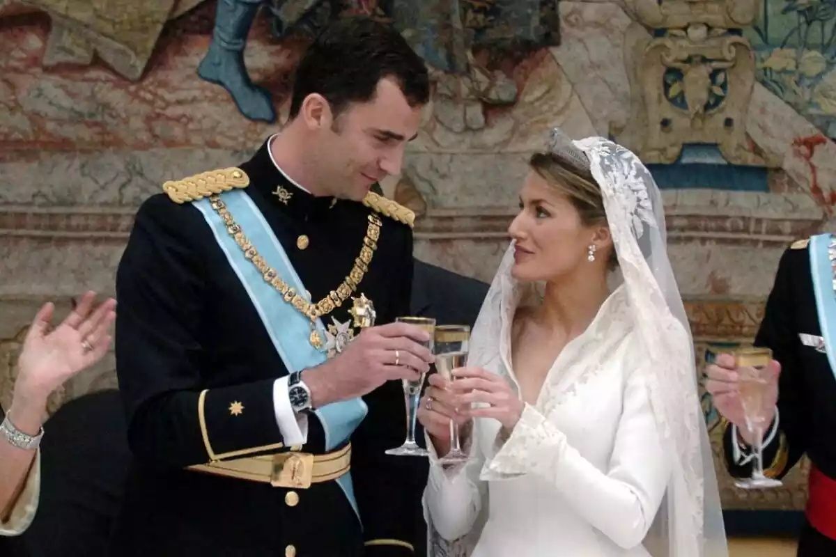 El momento del brindis
