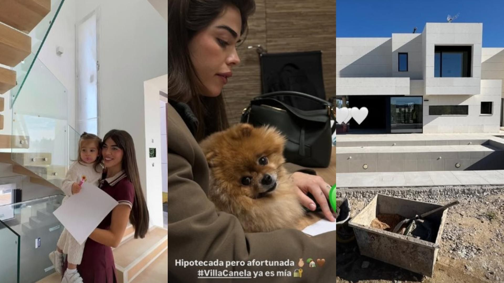 Fotomontaje de 'Villa Canela', la nueva casa de Madrid de Violeta Mangriñán