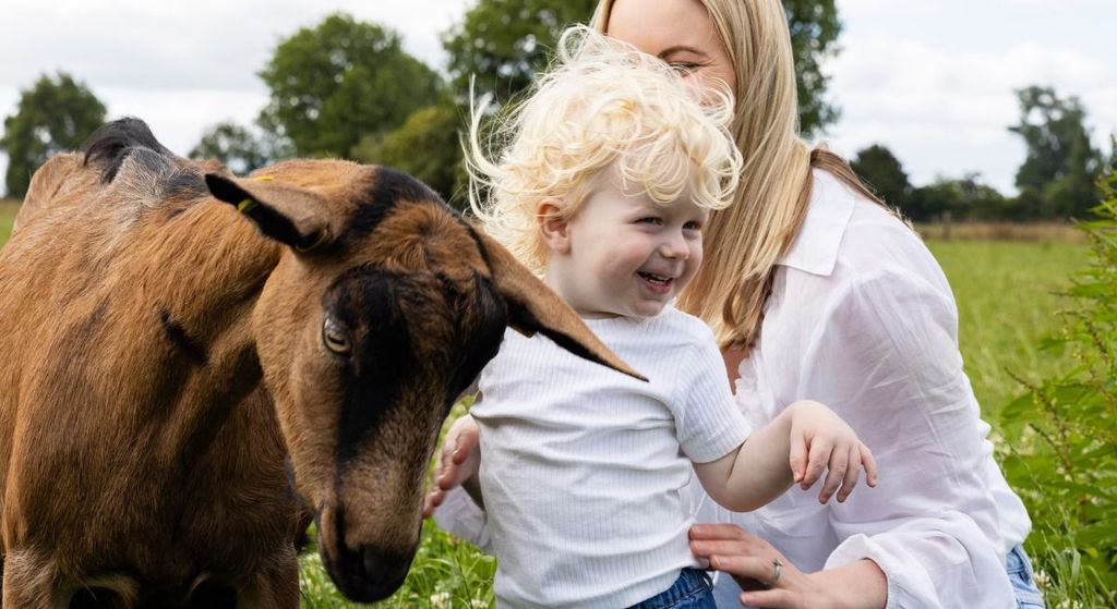 Leche de cabra para bebés con digestiones difíciles: la alternativa natural que cada vez eligen más familias