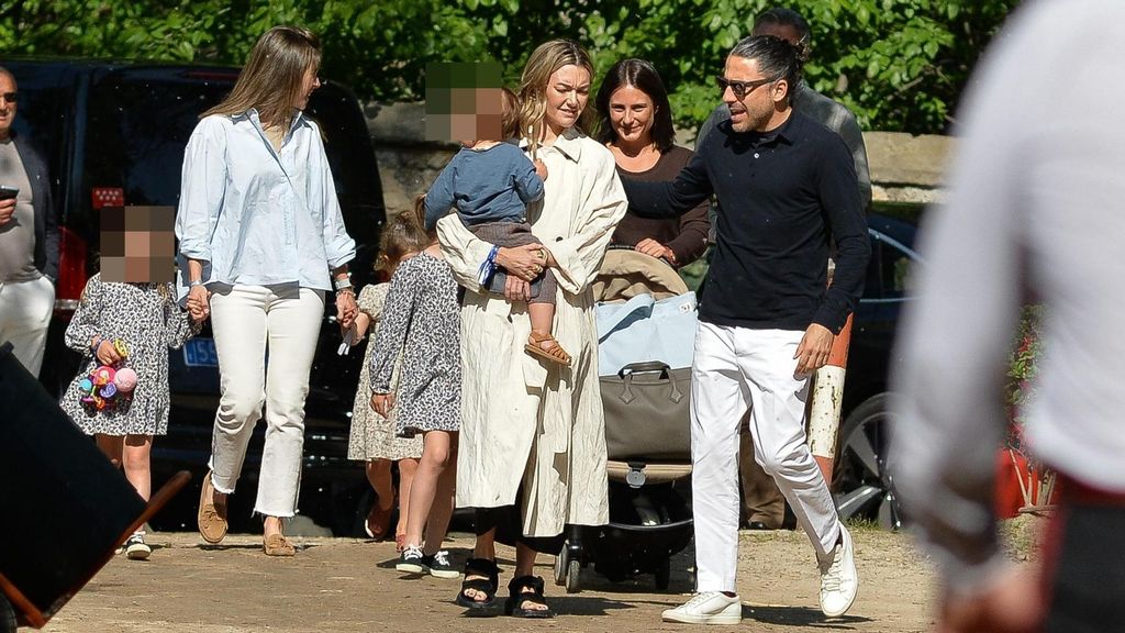 Marta Ortega y su familia en la hípica el dómingo 18 de mayo