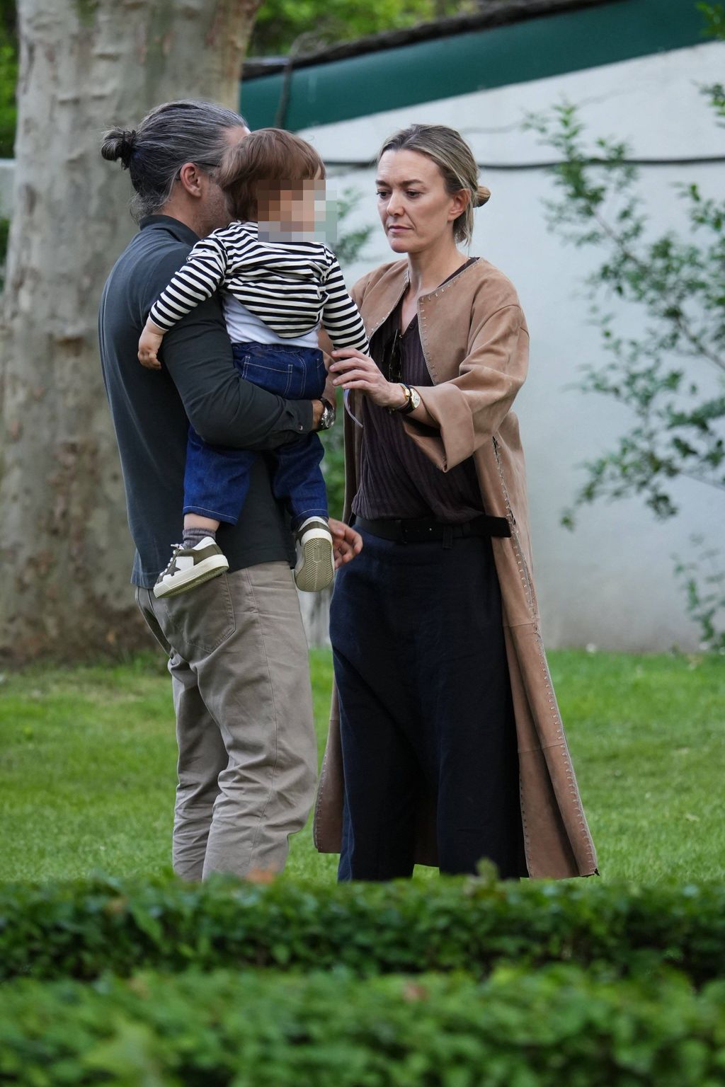 Marta Ortega y su familia, en la hípica