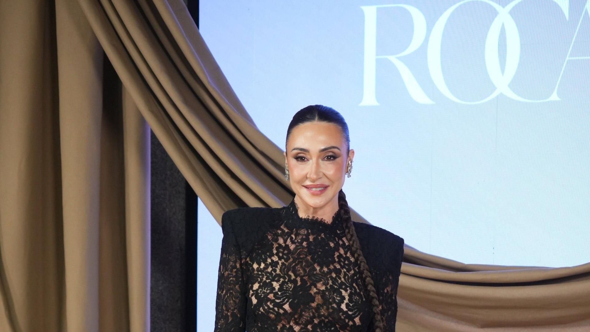 Rocío Martín Berrocal, en el estreno de 'Las Berrocal'