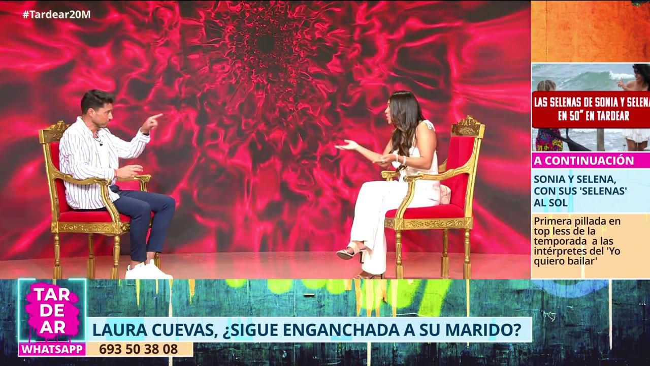 Laura Cuevas y su marido, en 'Tardear'